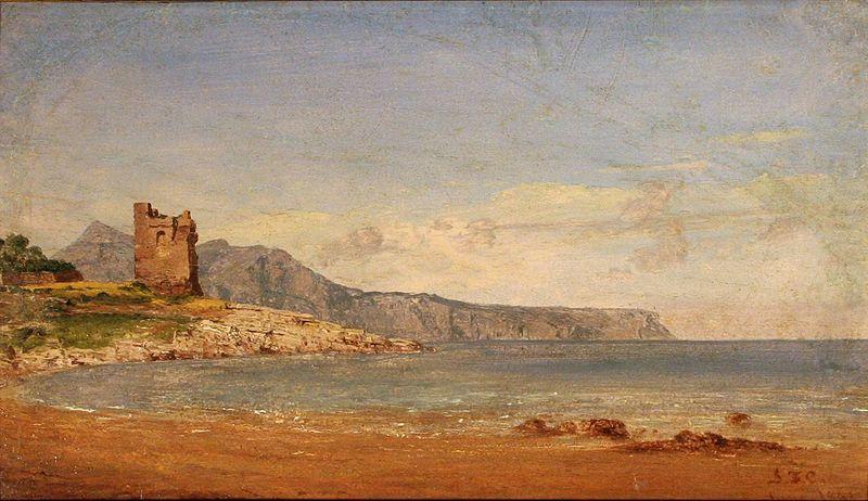 Jasper Francis Cropsey View of Capri china oil painting image
